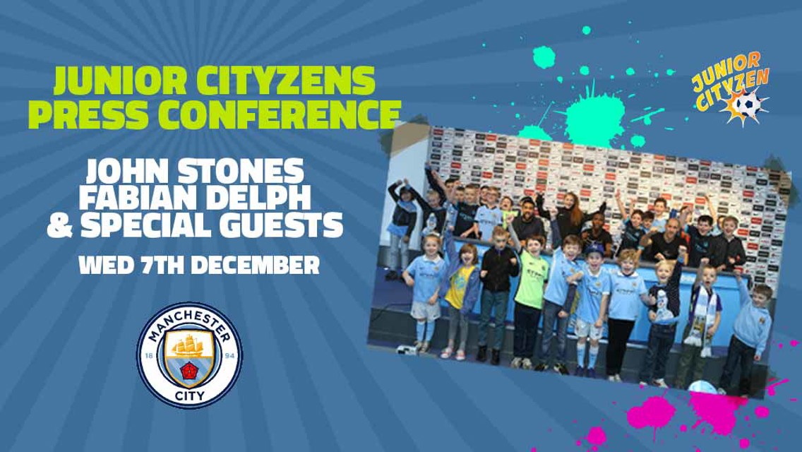Delph and Stones set for Junior Cityzens event