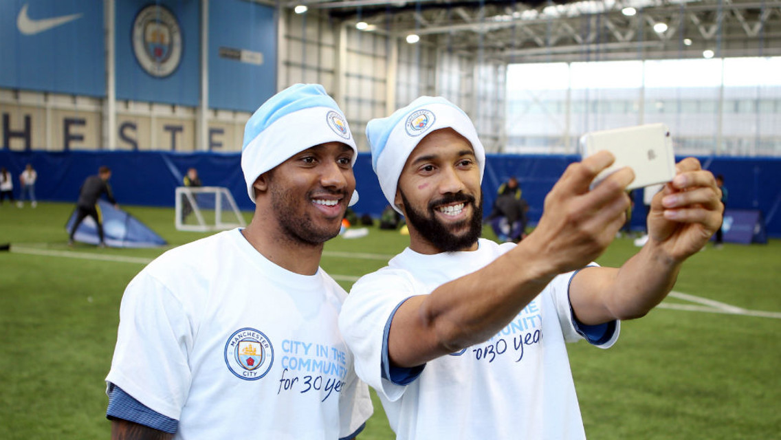 SNAP HAPPY: Send City in the Community your festive selfies to show your support for #BlueChristmas.
