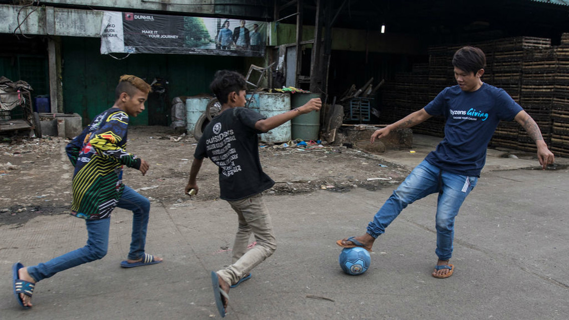 LIFE CHANGING: Cityzens Giving received incredible support from Manchester City fans.