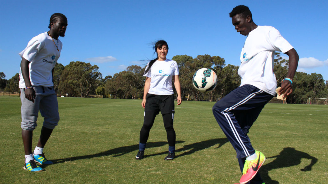 MELBOURNE: I Speak Football focuses on social inclusion.