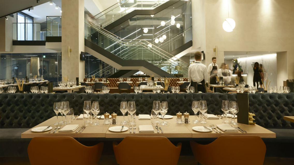 TUNNEL CLUB: The venue for City in the Community's 30th anniversary dinner.