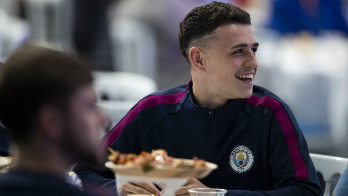 CHAMPION: Academy star, Phil Foden, became the youngest ever player to win the Premier League.