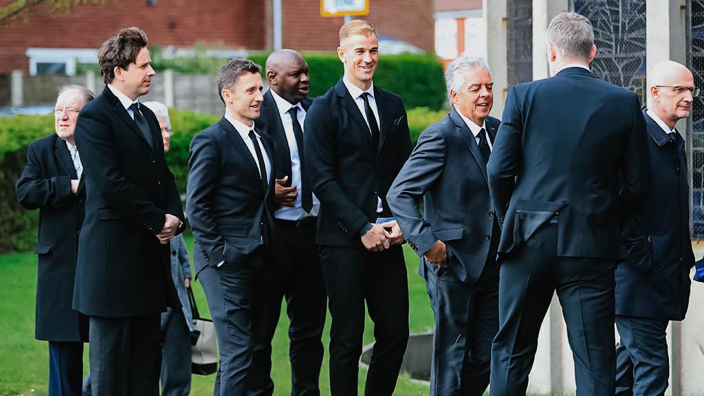 Former player Joe Hart and Shaun Goater were amongst the attendees.