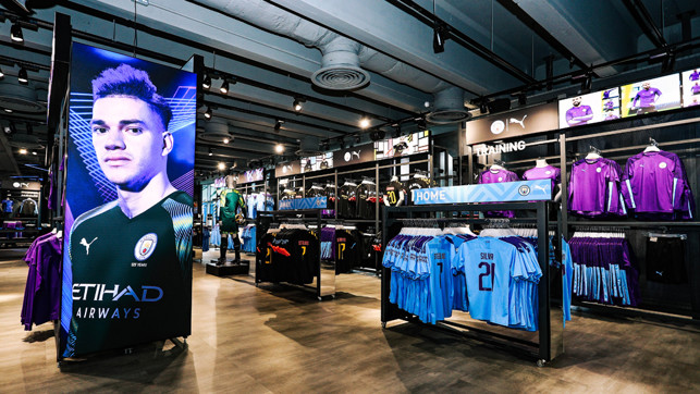 ALL KITTED OUT: The City Store has been restocked and rebranded with an exciting range of new products