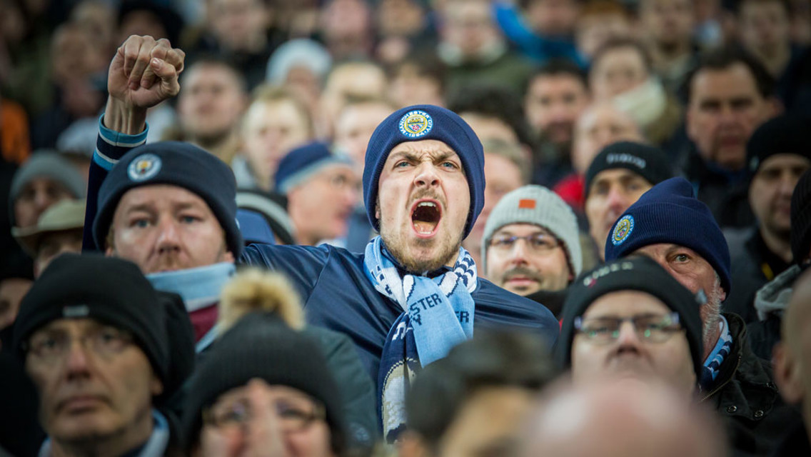 CTID: Roaring on the boys in blue.