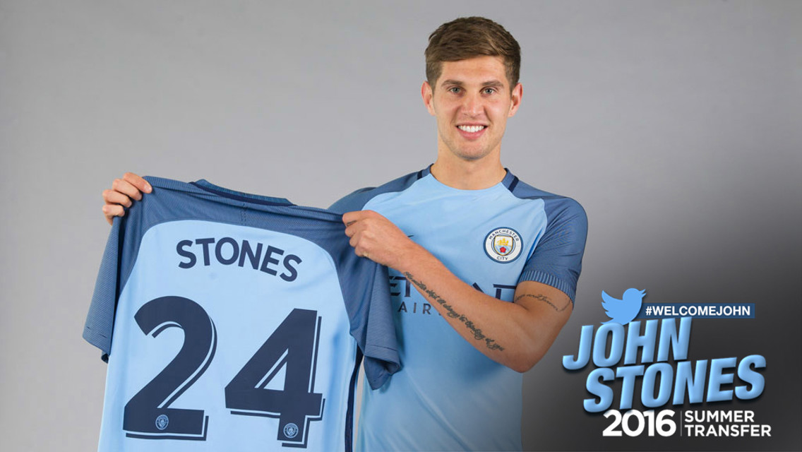 SUITS YOU: Our latest addition dons the home shirt for the first time.