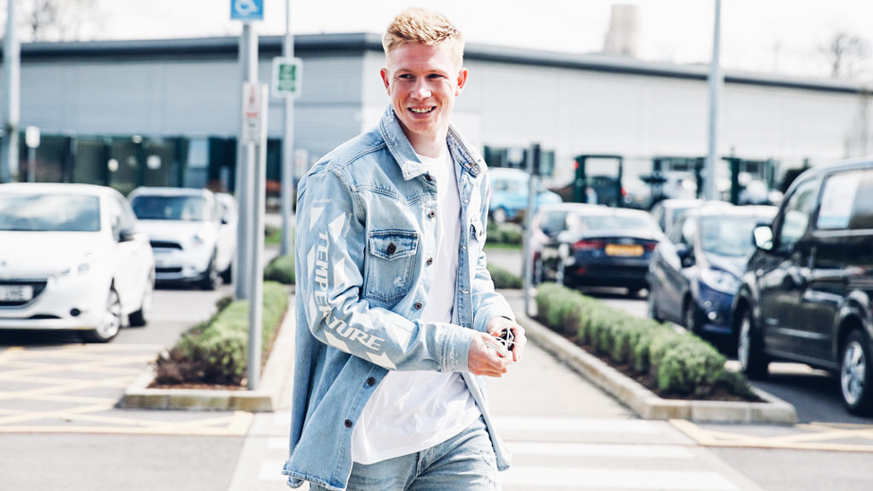 WINNING SMILE: King Kev!