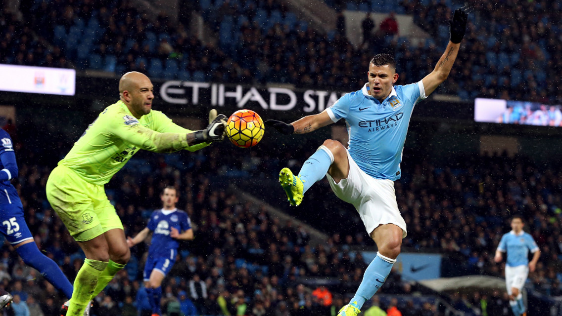 AGUERO: 0-0 goalless draw back in January of 2016