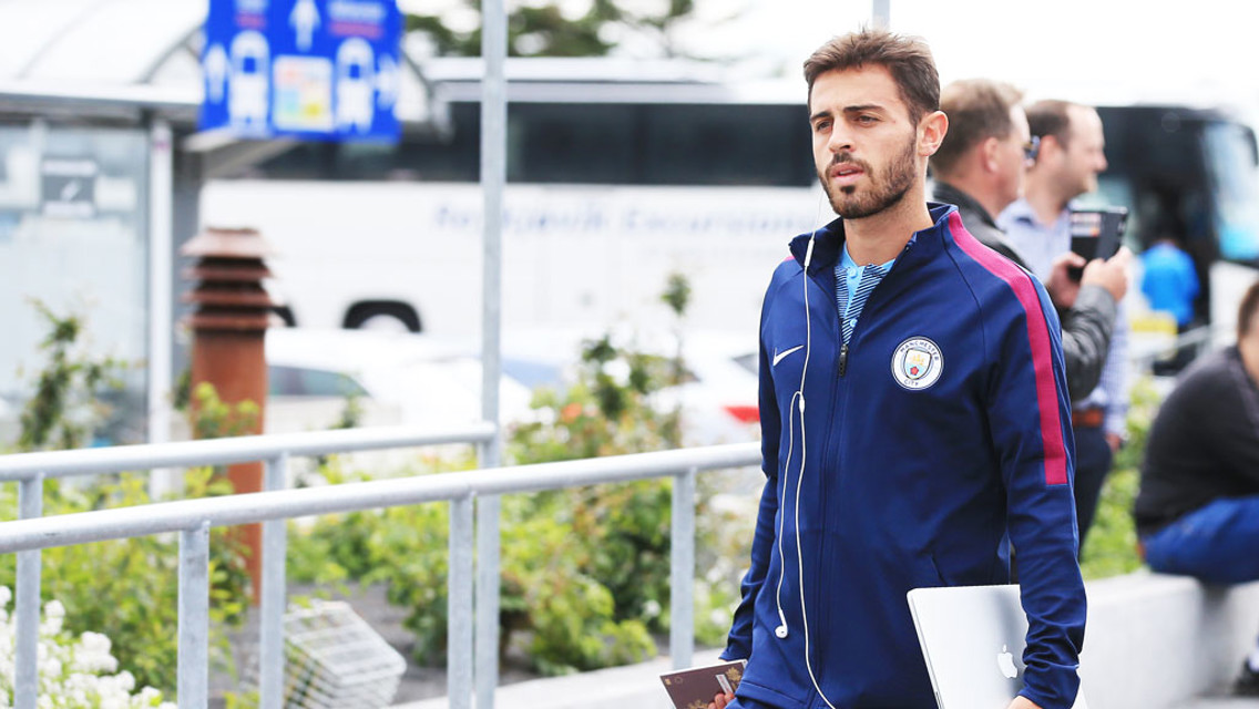 BERNARDO SILVA: The summer signing has joined the squad after an extended summer break.