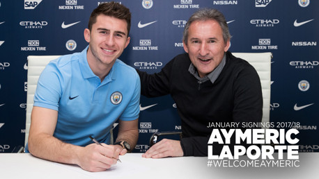 DONE DEAL: Aymeric Laporte has signed for City 