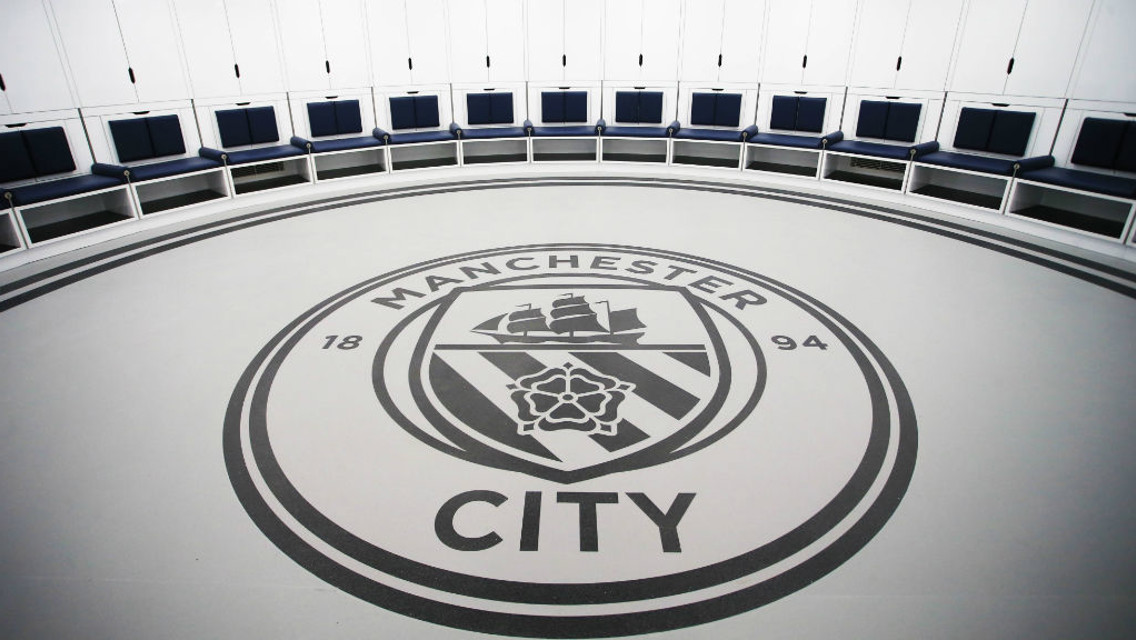 IN THE ROUND: The new Manchester City dressing room
