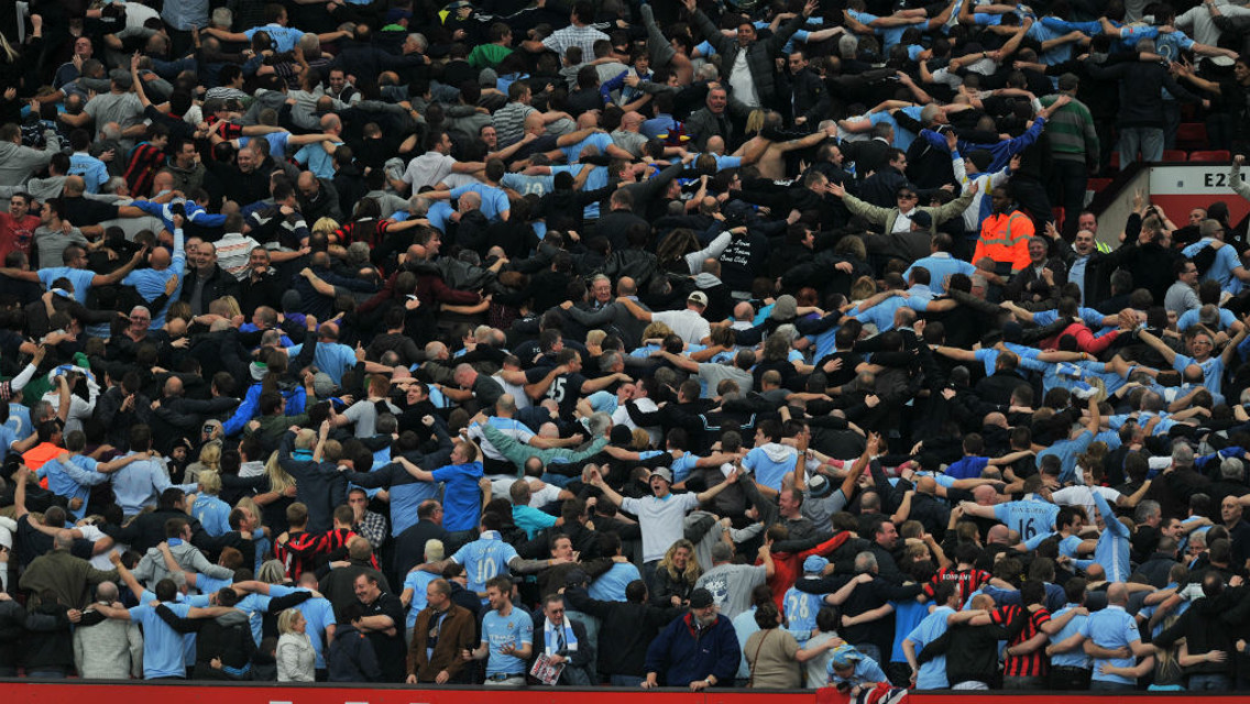 DERBY DAY: City fans celebrate in 2011