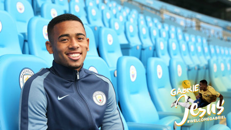 CRAZY NUMBERS: Gabriel Jesus’ talent came to the attention of all in Brazil when he scored a jaw-dropping 54 goals in 48 games