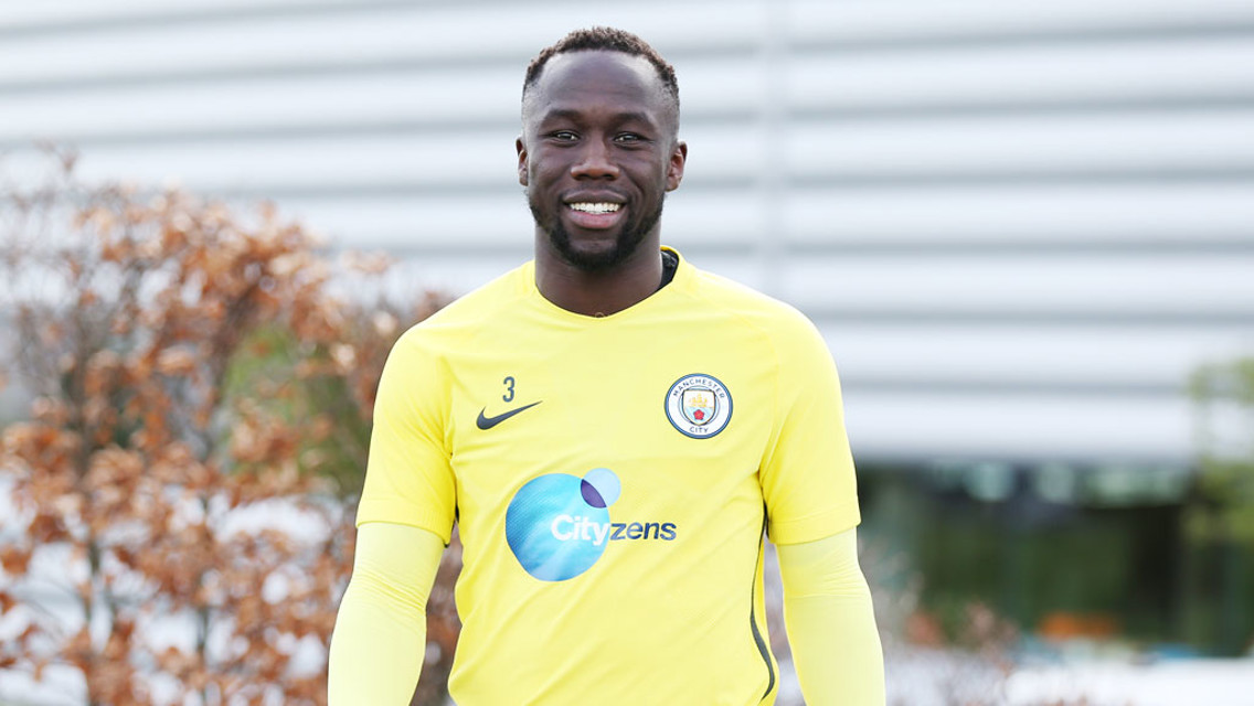 BACK INVOLVED: Bacary Sagna is happy to be back with the first team squad!