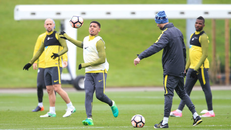 COMEBACK: Gabriel Jesus' return from injury is getting closer.