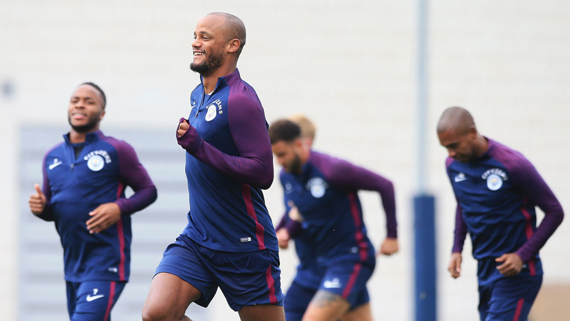 RUN: Kompany leads the pack