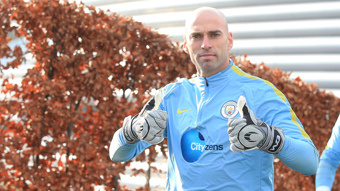Thumbs up from in-form Willy Caballero