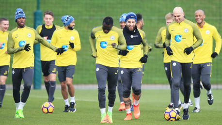 HIGH SPIRITS: Who's taking credit for the joke here, guys?