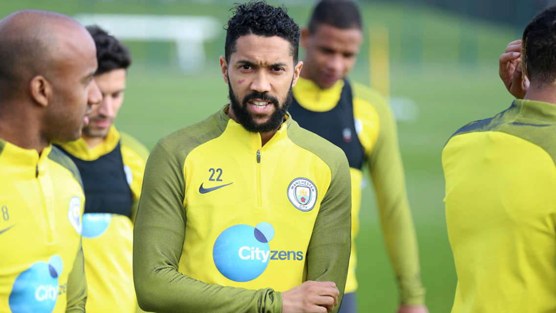 SPOTTED: Gael Clichy looking right down the lens.