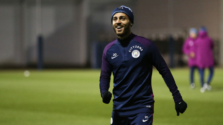 SMILEY SILVA: Bernardo smiles for the camera