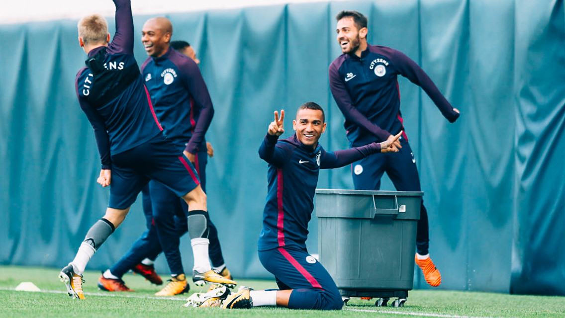 TEAM EFFORT: The victors!