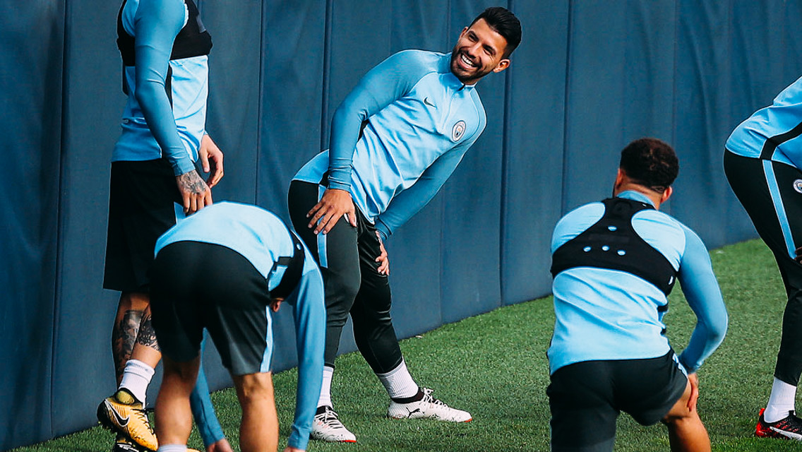 SUPER SERGIO: The Argentine is closing in on becoming the Club's record goalscorer 