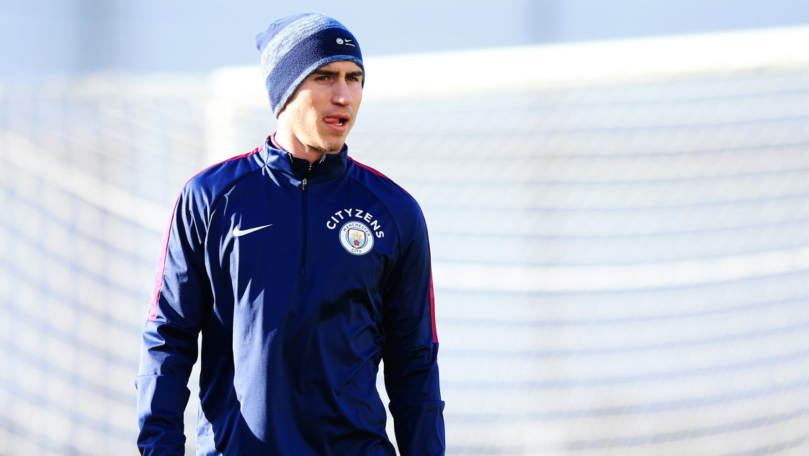 NEW RECRUIT: Laporte looks focused after making his City debut.