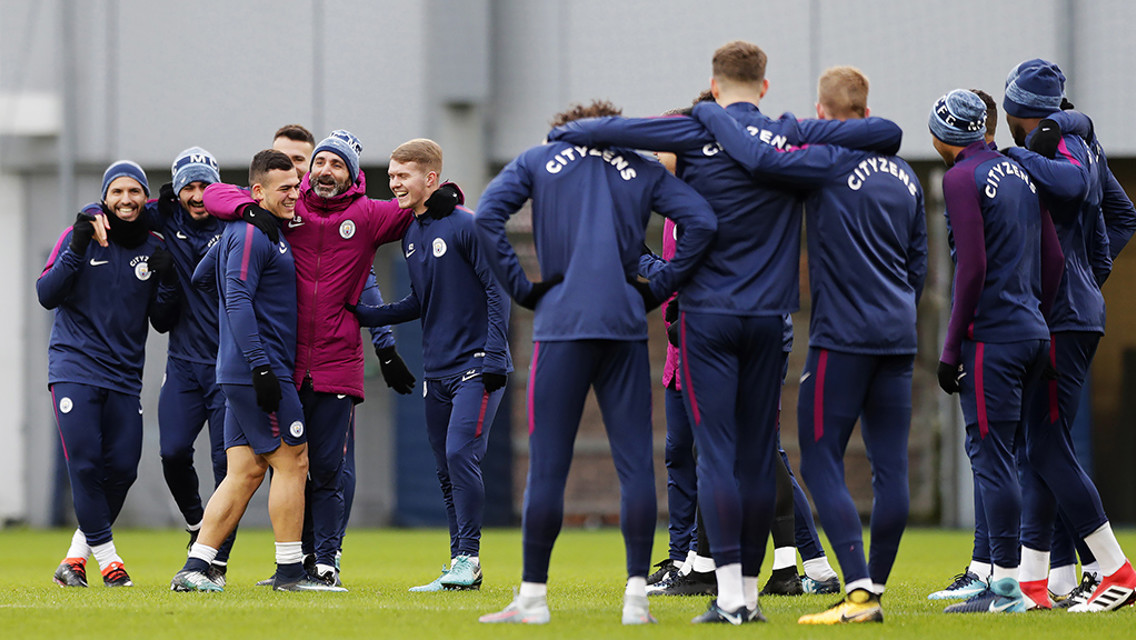 GAMES: Any guesses to what the squad are up to here?
