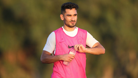 SILKY ILKAY: Gundogan is pleased with his form and fitness