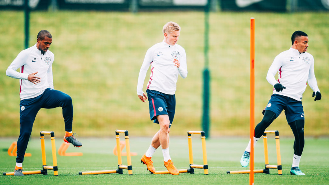 WATCH YOUR STEP: Footwork drills