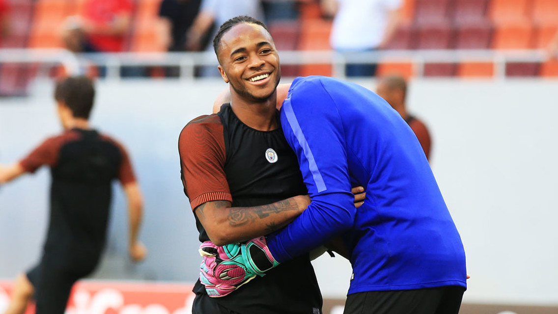 IN FORM: Sterling will look to continue where he left off against Sunderland