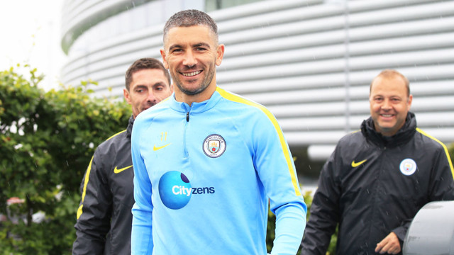 SNAP HAPPY: Aleks always catches the eye of our photographer!