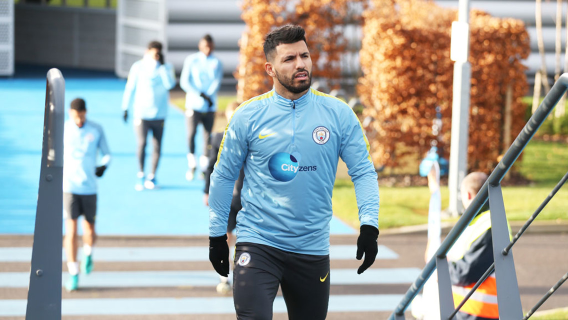 ANFIELD RETURN: Sergio Aguero is available for selection