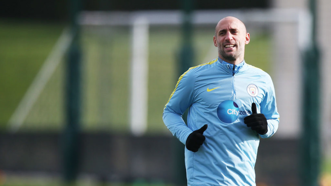 WARRIOR: Great performance from Zaba last night.