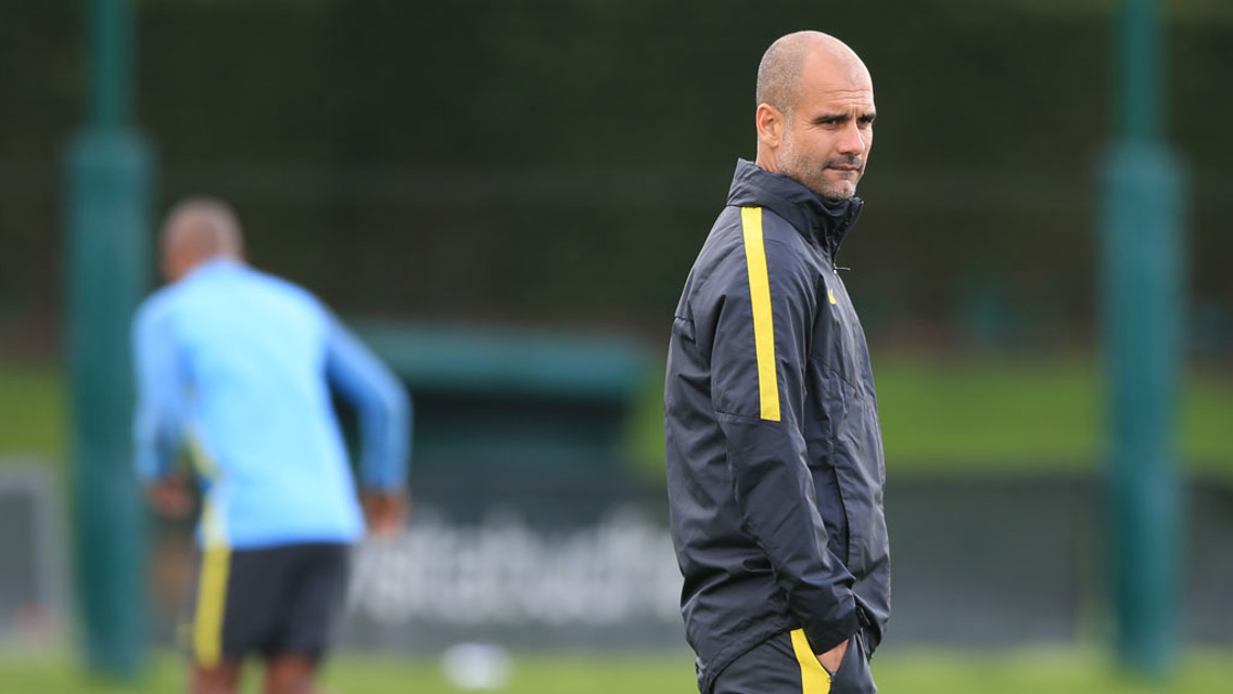 SCHEMING: Completing his final preparations for Spurs.