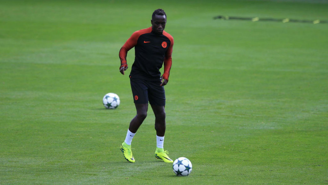 RETURN: Sagna is back in full training 