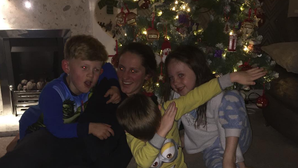 DAB: Abbie McManus uploads a pic of her family!