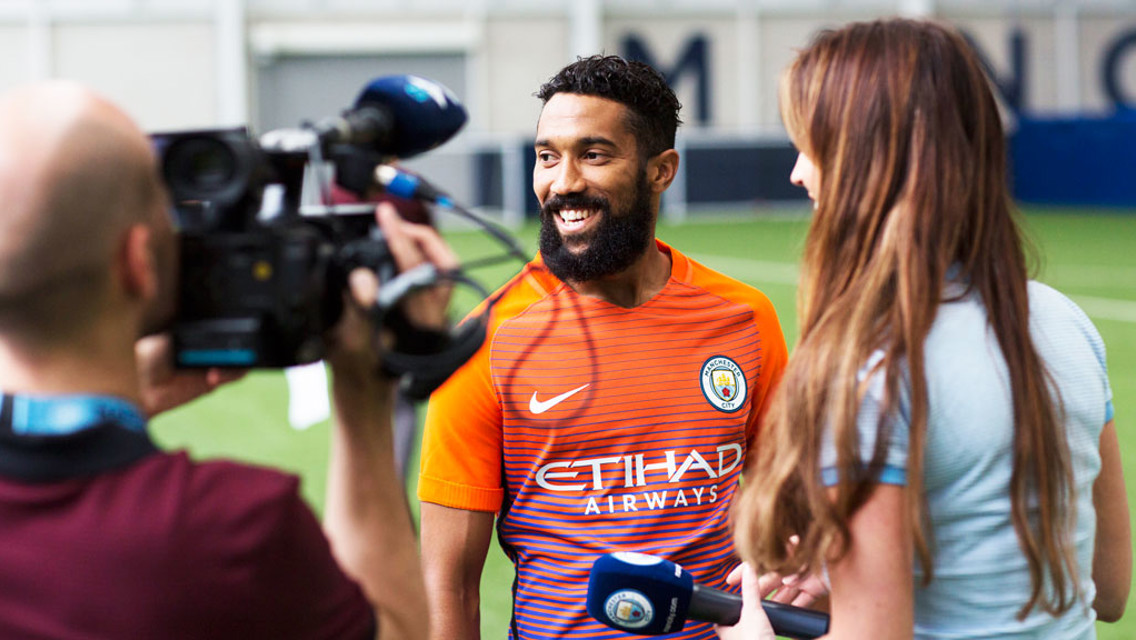VERDICT: CityTV ask Gael's opinion on the new kit and it looks like he approves.