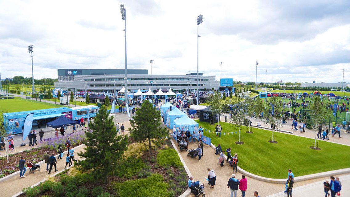 TRANSFORMED: The CFA was given a makeover for a day of family fun.