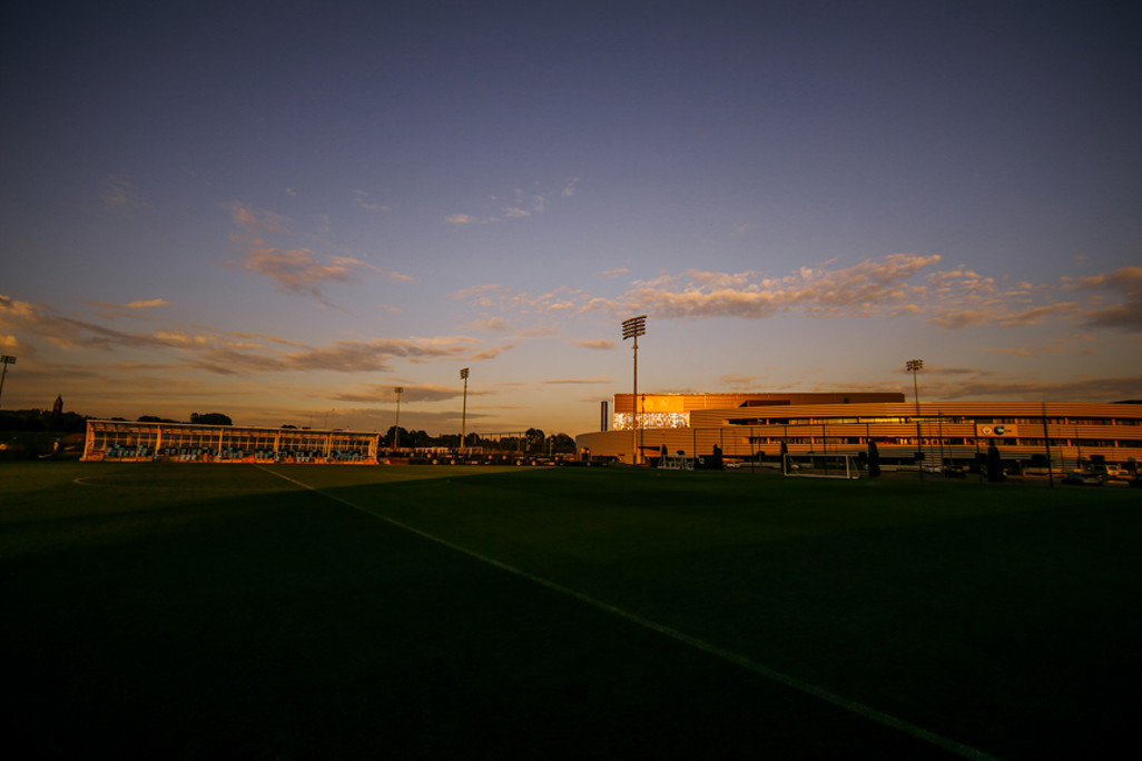 ARTISTIC: A cool view inside the grounds.