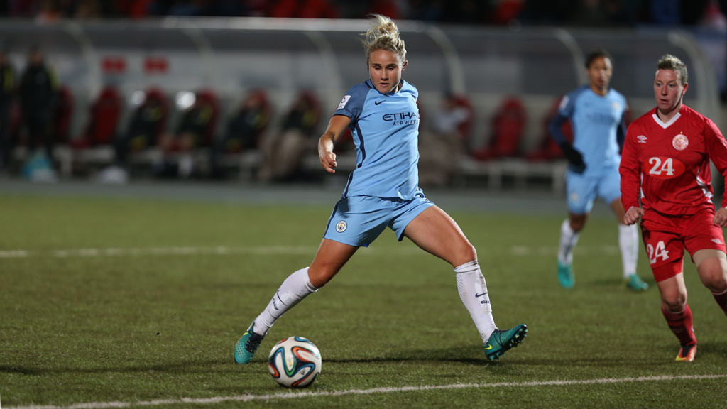 ANOTHER ANGLE: No stopping this girl tonight