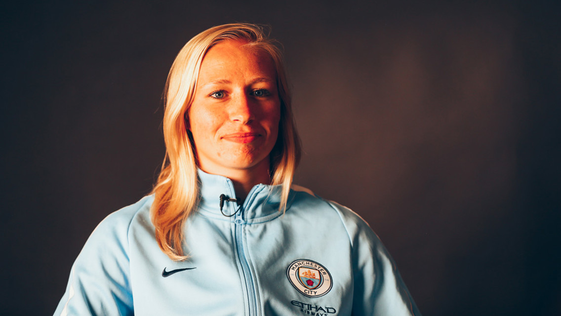 QUESTION TIME: The striker discusses her move with CityTV