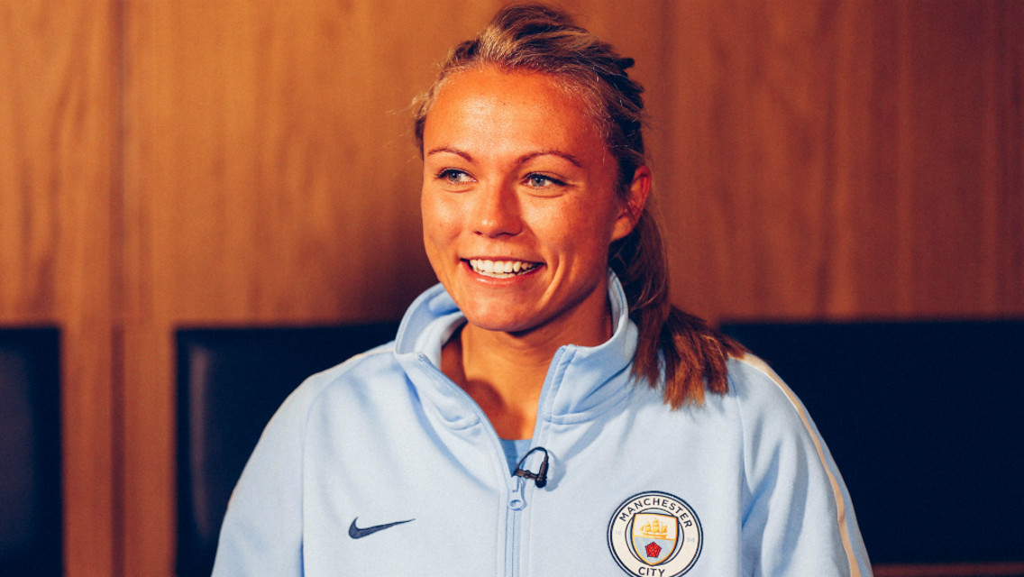 ALL SMILES: Emslie sits down for an interview with CityTV