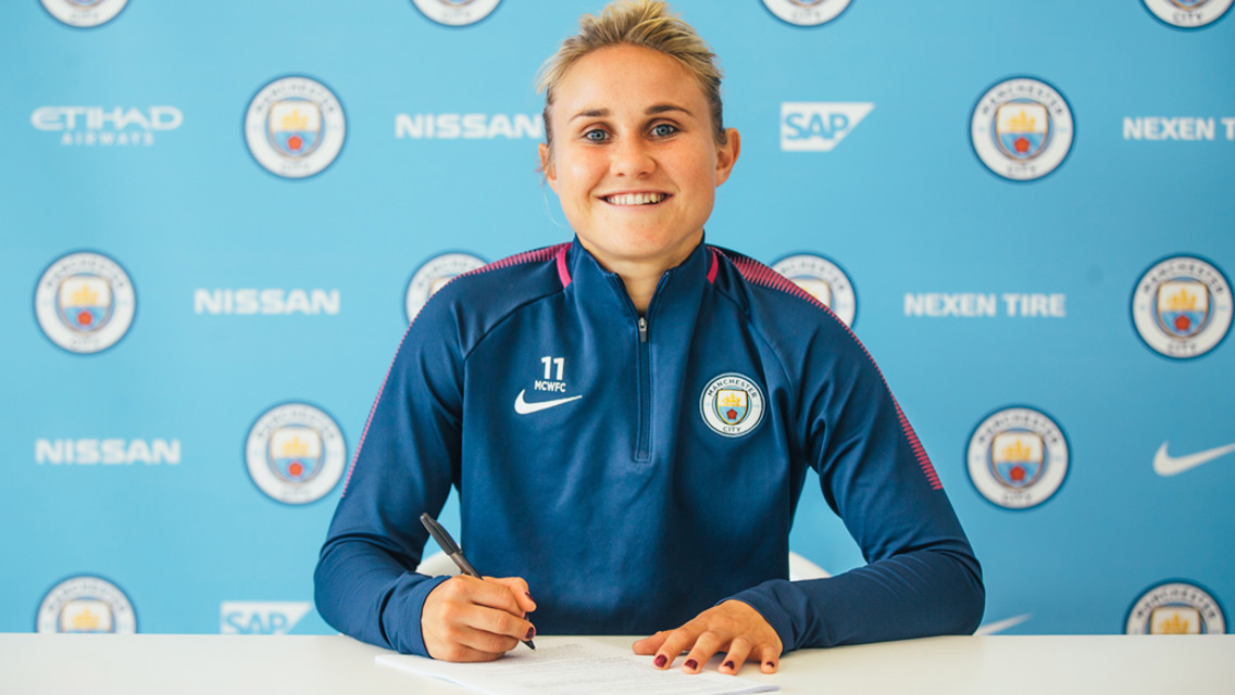 PEN TO PAPER: Signing the new deal