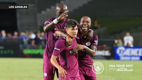 YOUNG STAR: Brahim Diaz scores a worldie