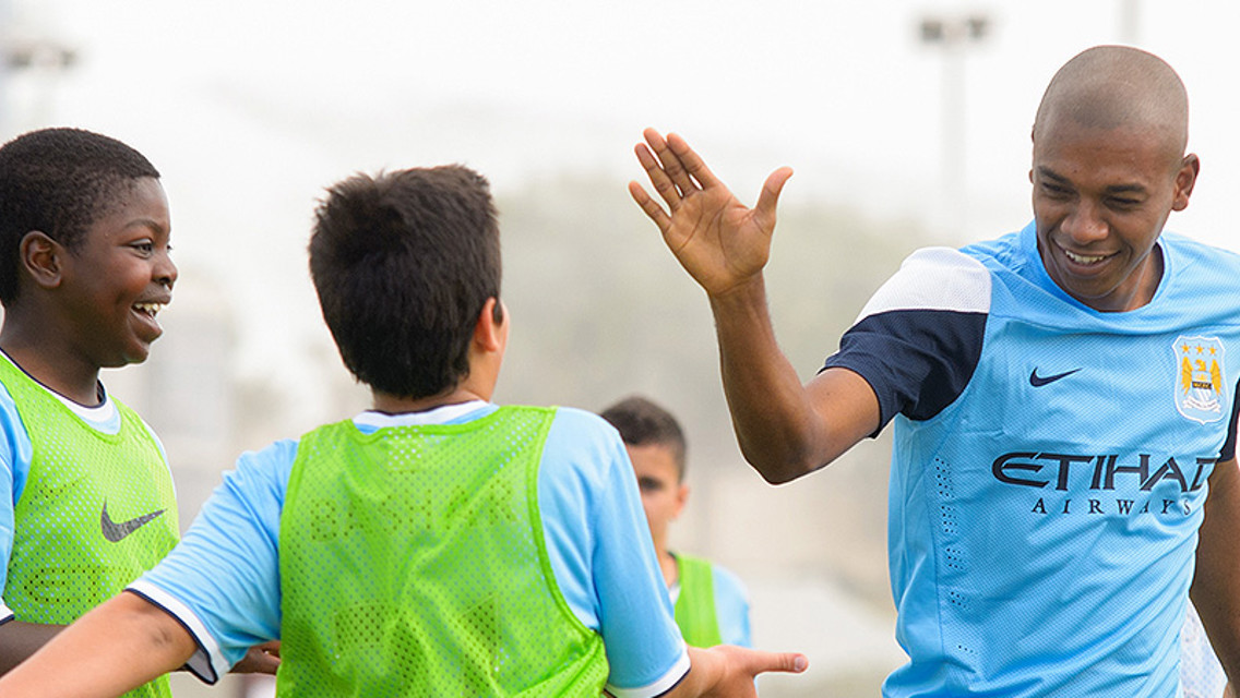 Manchester City Football Schools are a fun and positive place to enjoy football and improve your skills.
