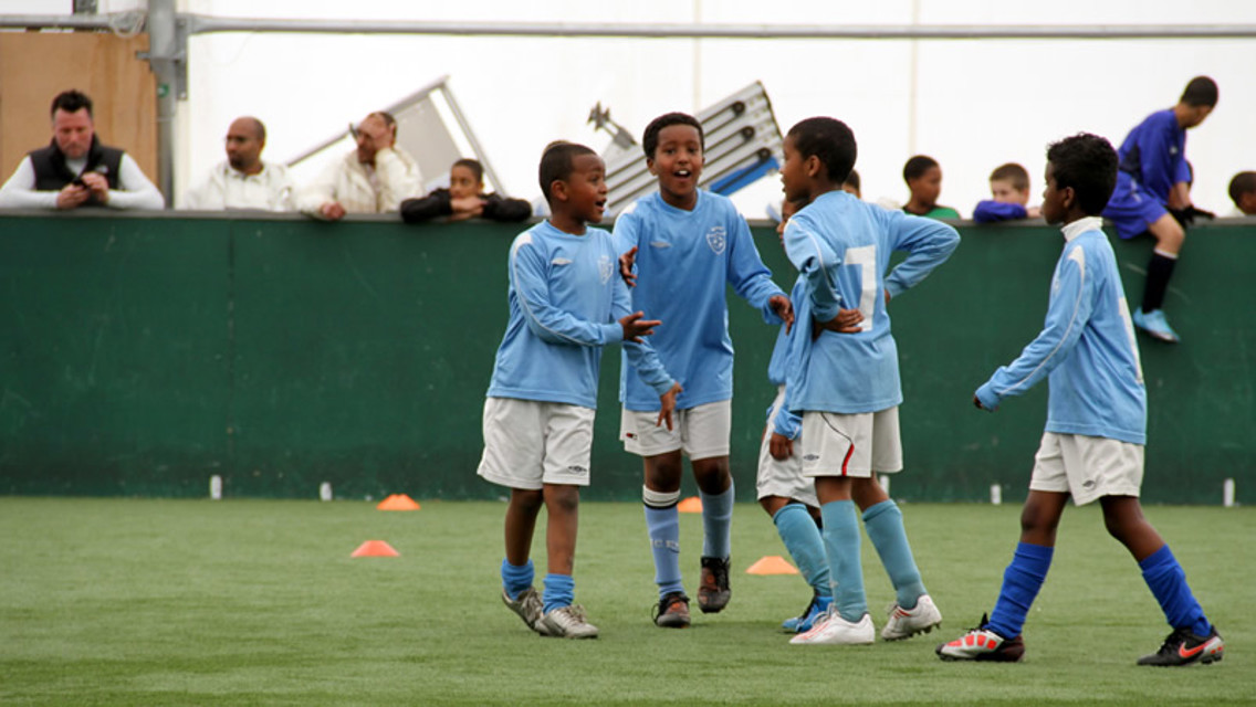 Somali children at Platt Lane