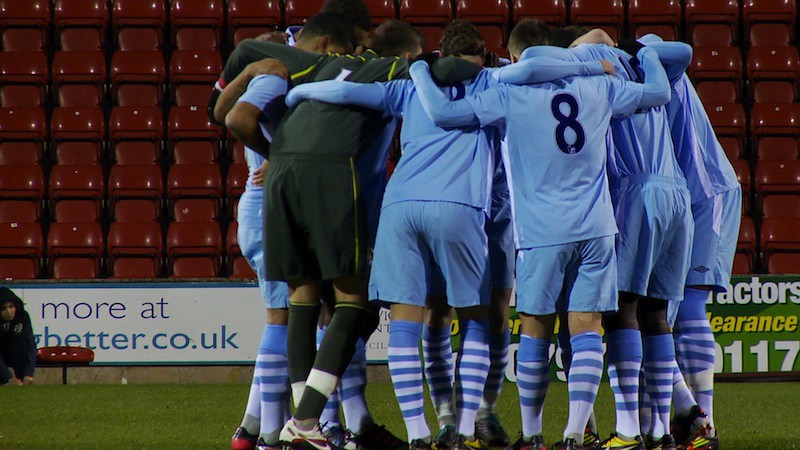 Manchester City Under 18 side vs Swindon Town