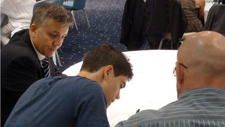 signing