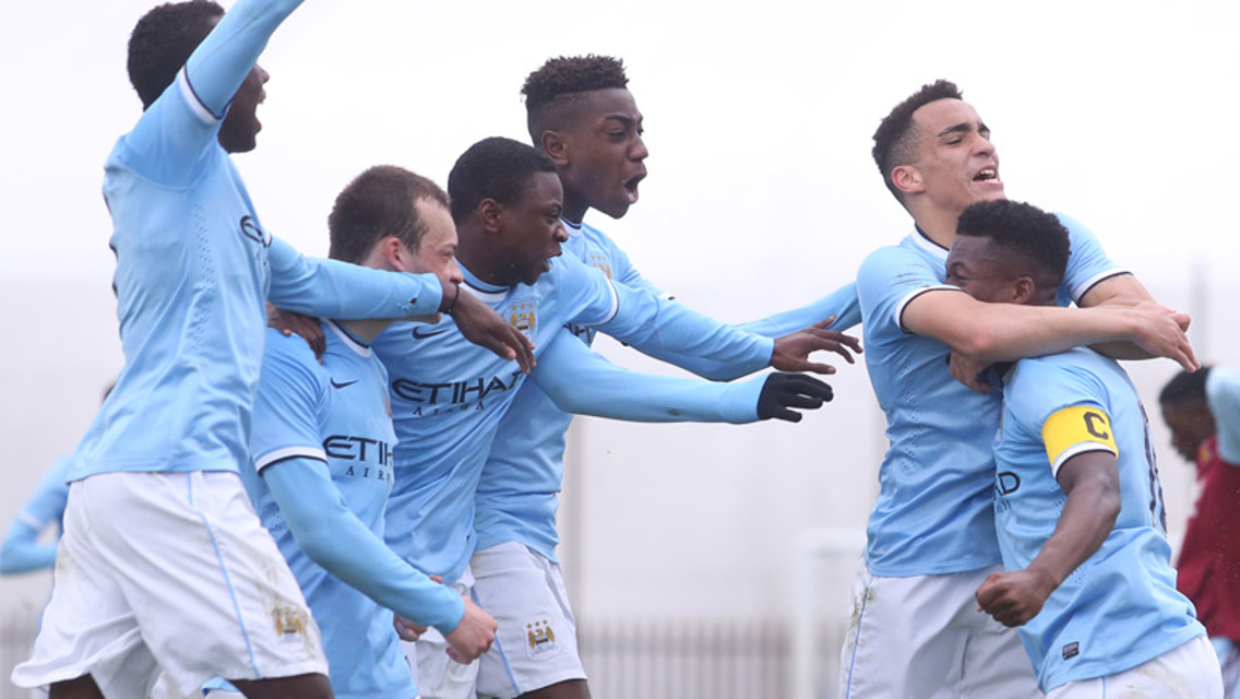 City u18s come from behind to secure final berth